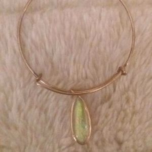 gold Stainless steel charm bracelet